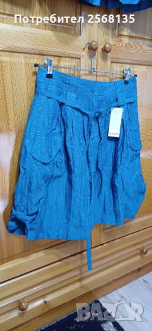 Разкошен Костюм на DANINI-Висококачествен Лен и Оригинален Дизайн!НОВ с Етикет!!, снимка 8 - Костюми - 44183515