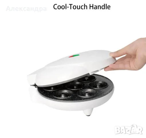 Уред за понички с незалепващо покритие Lexical LDM-2302, снимка 5 - Други - 49049380