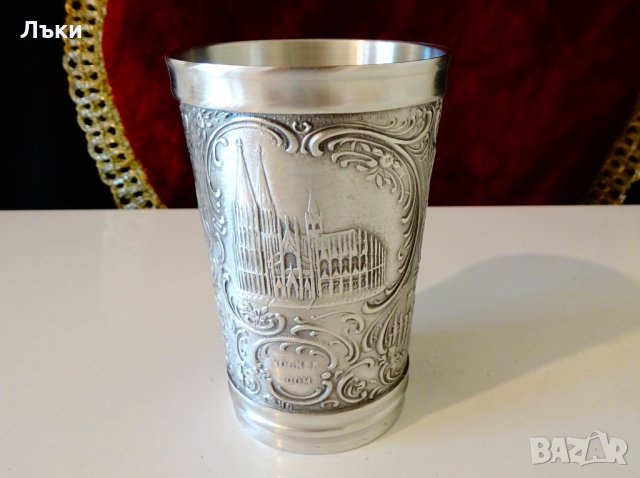 Чаша от калай за вино,архитектура,паметници. , снимка 5 - Антикварни и старинни предмети - 34562770