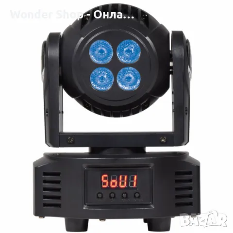 🎆 Мини LED 2в1 прожектор – Компактна мощ за впечатляващо осветление! 🎆, снимка 6 - Друго търговско оборудване - 50357226