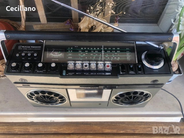 Радиокасетофон National Panasonic RS-466  (Japan-1975), снимка 5 - Радиокасетофони, транзистори - 54129986