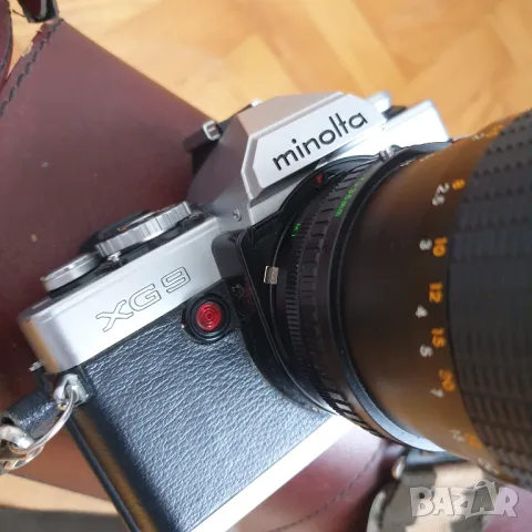 Фотоапарат MINOLTA XG 9, снимка 7 - Антикварни и старинни предмети - 48878785