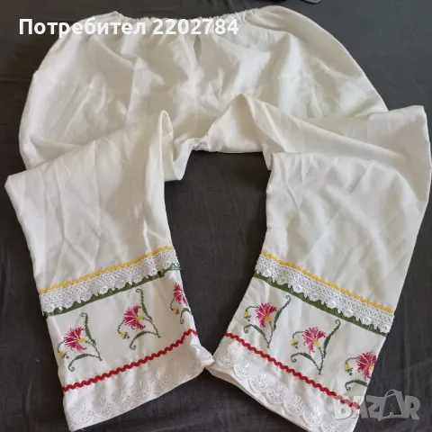 Панталон от народна носия,кърпи за глава,забрадки, престилка подходящи за народни носии., снимка 1