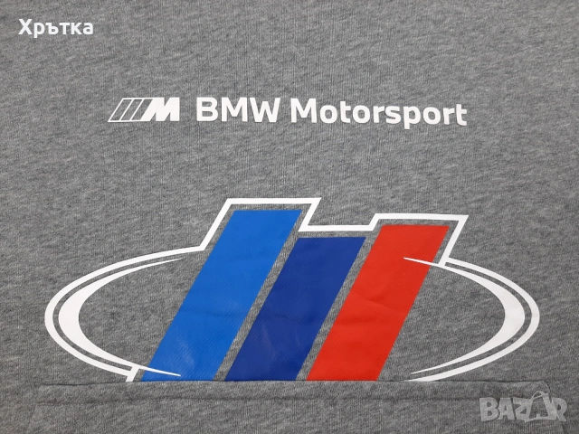 Puma BMW M Motorsport Street Hoodie - Оригинален мъжки суитшърт р-р L, снимка 6 - Суичъри - 53999865