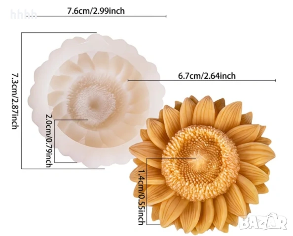молдове за свещи и сапуни, снимка 4 - Други - 54341998