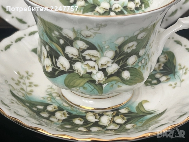 Троен сет Royal Albert , снимка 2 - Чаши - 52837717
