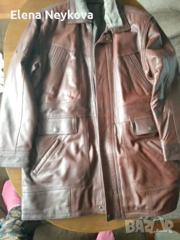 Мъжка топла полошуба от естествена кожа , снимка 6 - Спортни дрехи, екипи - 48984848