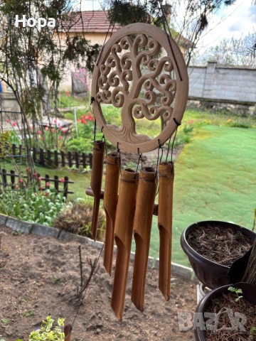 Вятърен звънец Дървото на живота, снимка 2 - Декорация за дома - 54156951