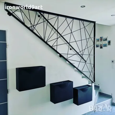 Парапети за стълбища и тераси от ковано желязо, снимка 11 - Други стоки за дома - 49708697