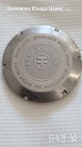 Рядък Швейцарски винтидж мъжки часовник Felca Space Star Rotomatic 25 Jewels  , снимка 4 - Антикварни и старинни предмети - 51140410