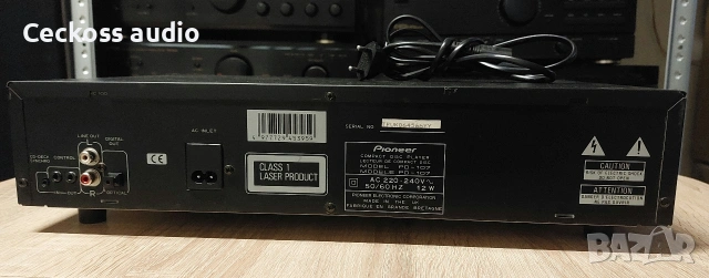 🔥 ТОП ОФЕРТА! CD ПЛЕЪР PIONEER PD-107 🔥, снимка 5 - Ресийвъри, усилватели, смесителни пултове - 54220421