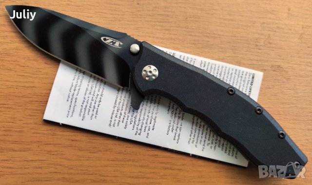 Сгъваем нож Zero Tolerance ZT0562TS Hinderer /Tiger Stripe/, снимка 6 - Ножове - 37180090