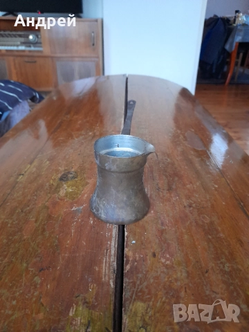 Старо Бакърено Джезве #11, снимка 2 - Други ценни предмети - 52204636