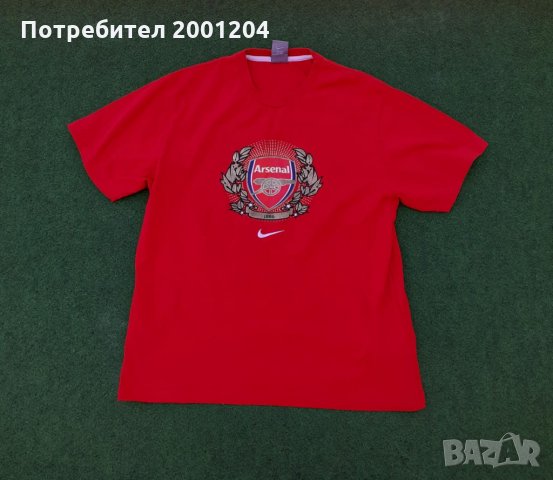 Мъжка памучна тениска на Арсенал - Arsenal - Nike, снимка 1 - Тениски - 30952864