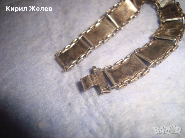 СТАРИННА РЪЧНО ФЛОРАЛНО ОРНАМЕНТИРАНА СРЕБЪРНА ГРИВНА УНИКАТ АНГЛИЯ - ЛИПСВА 1-та ЗАКОПЧАЛКА! 27314, снимка 4 - Антикварни и старинни предмети - 36827924