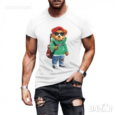 ЛЯТО 2022! Мъжки тениски RALPH BEAR в цвят ПО ТВОЙ ИЗБОР! Или поръчай модел с ТВОЯ идея!