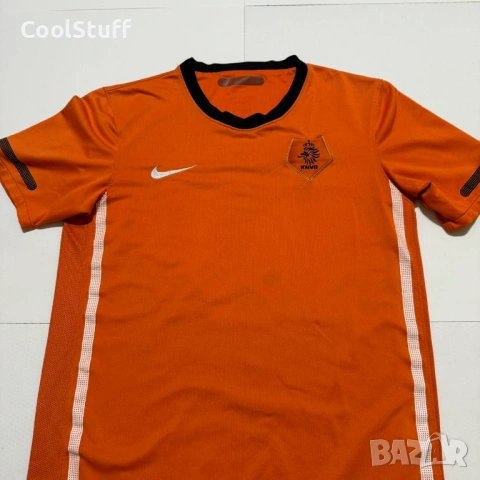 Nike Нидерландия Холандия 2010/11 Футболна Тениска Размер S, снимка 2 - Тениски - 53926746