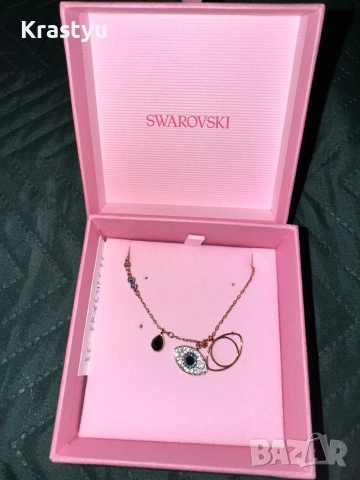колие на Сваровски , снимка 2 - Колиета, медальони, синджири - 52908099
