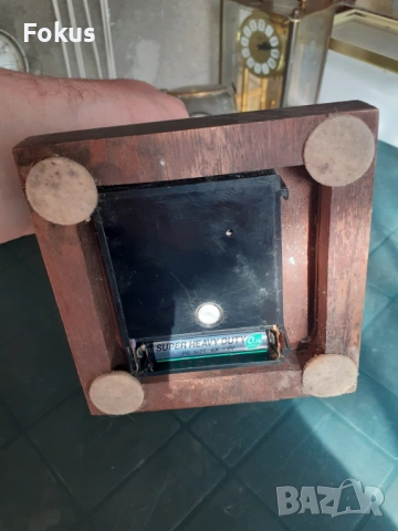 Уникален много рядък немски пиедестален часовник КВ, снимка 4 - Антикварни и старинни предмети - 53279514