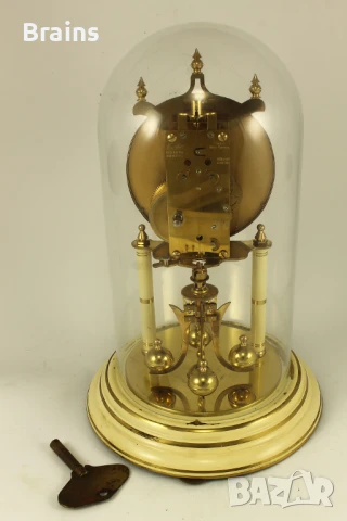 KUNDO 400 Дневен Немски Механичен Часовник 1950's, снимка 2 - Антикварни и старинни предмети - 51119455