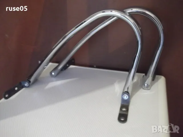 Подлакътници метални никел. 2 бр. за президентски офис стол, снимка 4 - Столове - 47397417