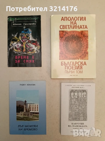 Във шемета на времето - Радка Иванова (2000, С автограф)
