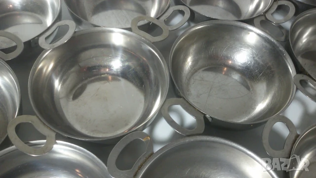 Лот 11 метални купи с дръжки, снимка 5 - Прибори за хранене, готвене и сервиране - 51276670