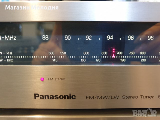 Усилвател Panasonic SU-2600 +Тунер Panasonic ST-2600L В отлично техническо и визуално състояние., снимка 5 - Ресийвъри, усилватели, смесителни пултове - 37601448