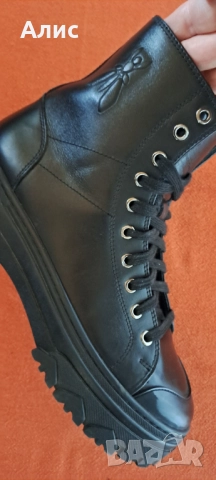 Боти ест.кожа Pinko, снимка 4 - Дамски боти - 52898567