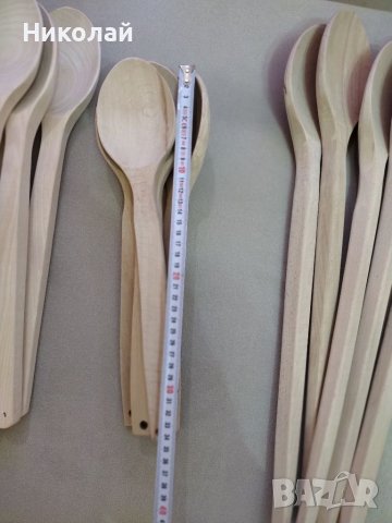 Големи дървени лъжици за готвене и чук за месо., снимка 7 - Прибори за хранене, готвене и сервиране - 36627112