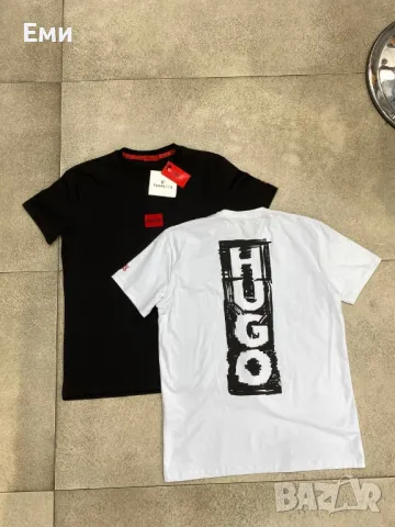 Мъжки луксозни тениски HUGO BOSS Dsquared2 Burberry Moschino Nike , снимка 3 - Тениски - 50158565