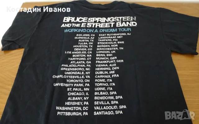 Led Zeppelin, Bruce Springsteen, Coldplay, Pink Floyd метъл рок концерт тениски, снимка 7 - Тениски - 46736044