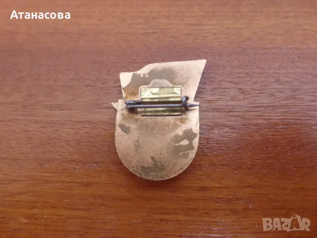 Значка "Воин Спортист" III степен с книжка удостоверение 1970 г, снимка 6 - Колекции - 50139269