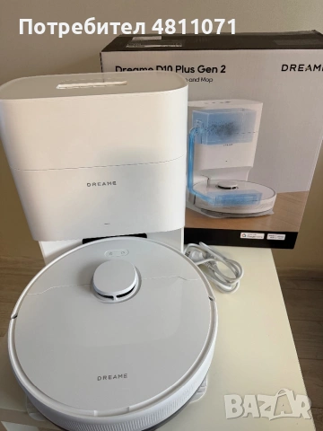 Прахосмукачка робот Dreamе D10 Plus Gen 2 (6000Pa), снимка 3 - Парочистачки и Водоструйки - 54358518