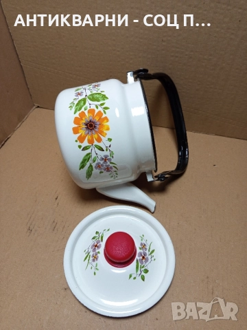 Соц Стара Емайлирана Съдинка. , снимка 9 - Антикварни и старинни предмети - 51781588