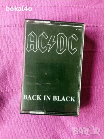 AC/DC - Back in Black, снимка 1 - Аудио касети - 42368782