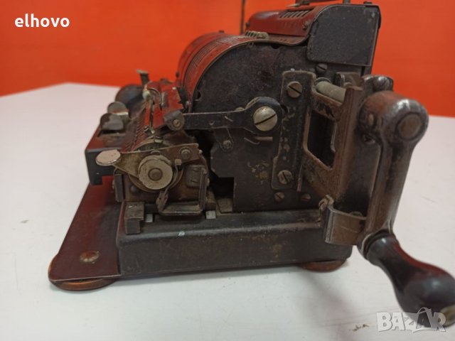 Античен механичен калкулатор Triumphator H III, снимка 4 - Антикварни и старинни предмети - 32081348