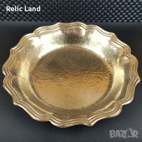 Масивна бронзова фруктиера, снимка 2 - Антикварни и старинни предмети - 44558764