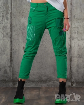 светлозелен панталон Радис, снимка 5 - Панталони - 51540633