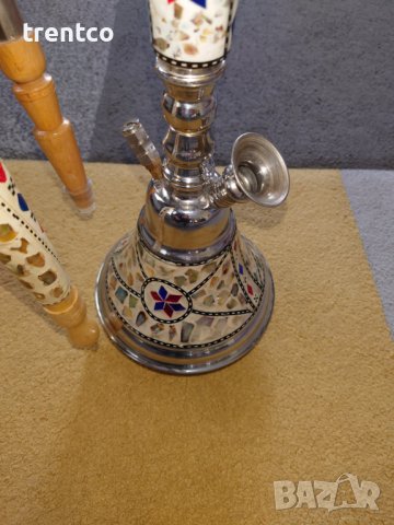 Шиша наргиле пушене ръчна арабска изработка, снимка 2 - Ръчно изработени сувенири - 39417500