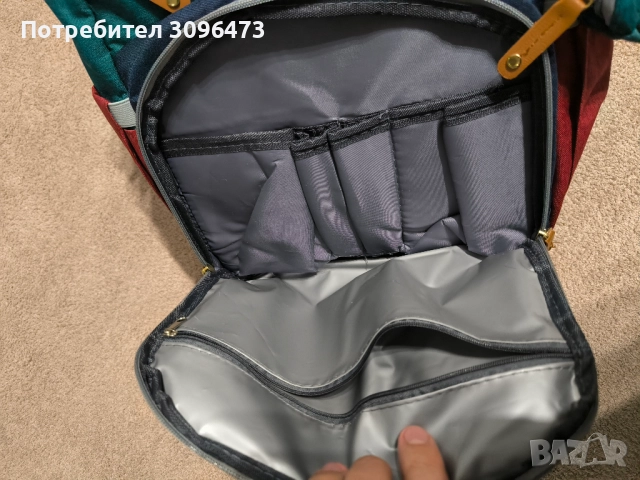 Нова бебешка раница good mum 3в1 с вграден повивалник, снимка 4 - Други - 51955354