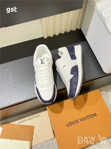 LV Louis Vuitton Редки дизайнерски Маратонки Кецове Унисекс Мъжки дамски, снимка 5 - Маратонки - 50672502
