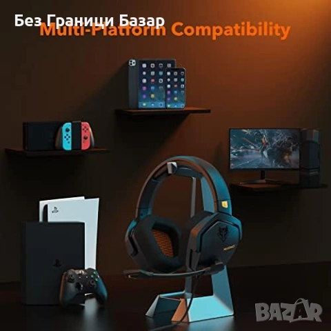 Нови Стерео геймърски слушалки NUBWO N16 шумопотискащ микрофон за игри геймъри, снимка 5 - Слушалки и портативни колонки - 54319316