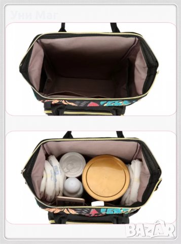 Универсална раница за майки, чанта за количка, органайзер, снимка 5 - Кенгура и ранички - 36600286