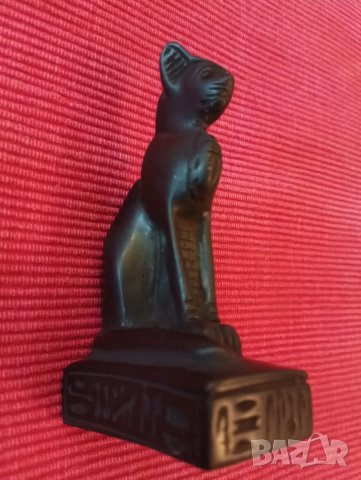 Сувенир, статуетка египетска черна котка. , снимка 7 - Колекции - 48599128