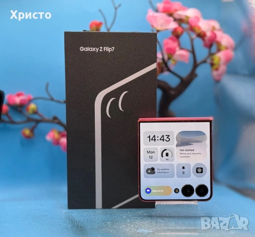 ГАРАНЦИОНЕН!!! Samsung Galaxy Z Flip7, 12GB RAM, 512GB, 5G, Coralred , снимка 7 - Samsung - 53075626