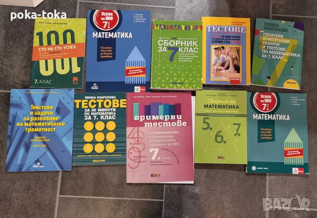 Помагала за 7 клас, НВО
