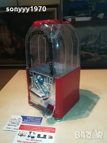 поръчано-CLASSIC-ретро машина за бонбони-метална-внос швеция, снимка 8 - Колекции - 29154323