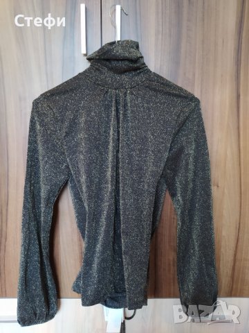 Дамска лъскава блуза Kiki Riki, снимка 4 - Блузи с дълъг ръкав и пуловери - 40651861