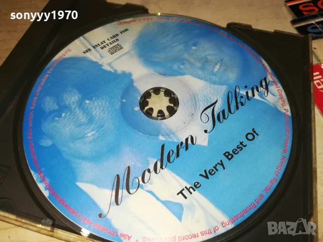 MODERN TALKING CD 2603250726, снимка 3 - CD дискове - 49641295